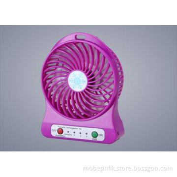 Portable Mini Fans 5v ~ 9v , Mist Cooling Fan 3 ranges ABS